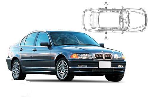 BMW-3SER-4-A-18 Len na bočné stahovacie sklá – Obrázok 1