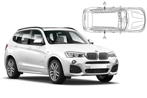 BMW-X3-5-B-18 Len na bočné stahovacie sklá – Obrázok 1