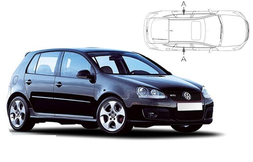VW-GOLF-5-E-18 Len na bočné stahovacie sklá – Obrázok 1