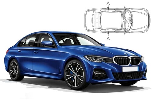 BMW-3SER-4-D-18 Len na bočné sťahovacie sklá – Obrázok 1
