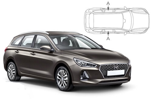 HYU-I30-E-C-18 Len na bočné sťahovacie sklá – Obrázok 1