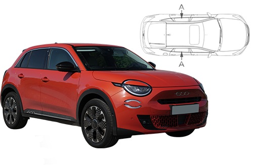 FIA-600-5-A-18 Len na bočné sťahovacie sklá – Obrázok 1